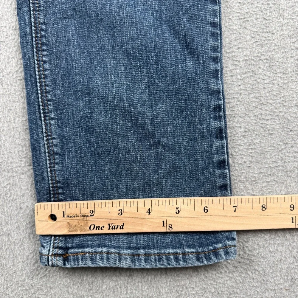 Levi's Jeans Womens 12 525 Perfect Waist Straight Blue Denim 15564-0028